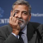 Clooney nixes political career, sees U.S. recovery post-Trump