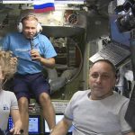 Russian filmmakers land after shoot aboard space station