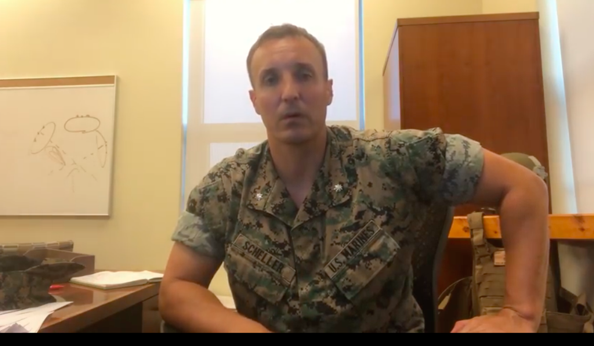 Stuart Scheller, Marine officer jailed for Afghanistan criticisms, to plead guilty