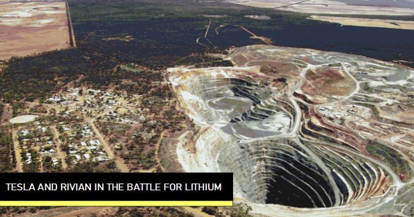 Tesla and Rivian in the battle for lithium