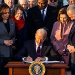 Biden Signs  Trillion Infrastructure Bill Into Law