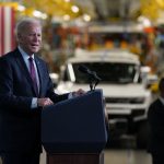 Biden’s push for electric vehicles includes tax credit favoring union factories over non-union plant