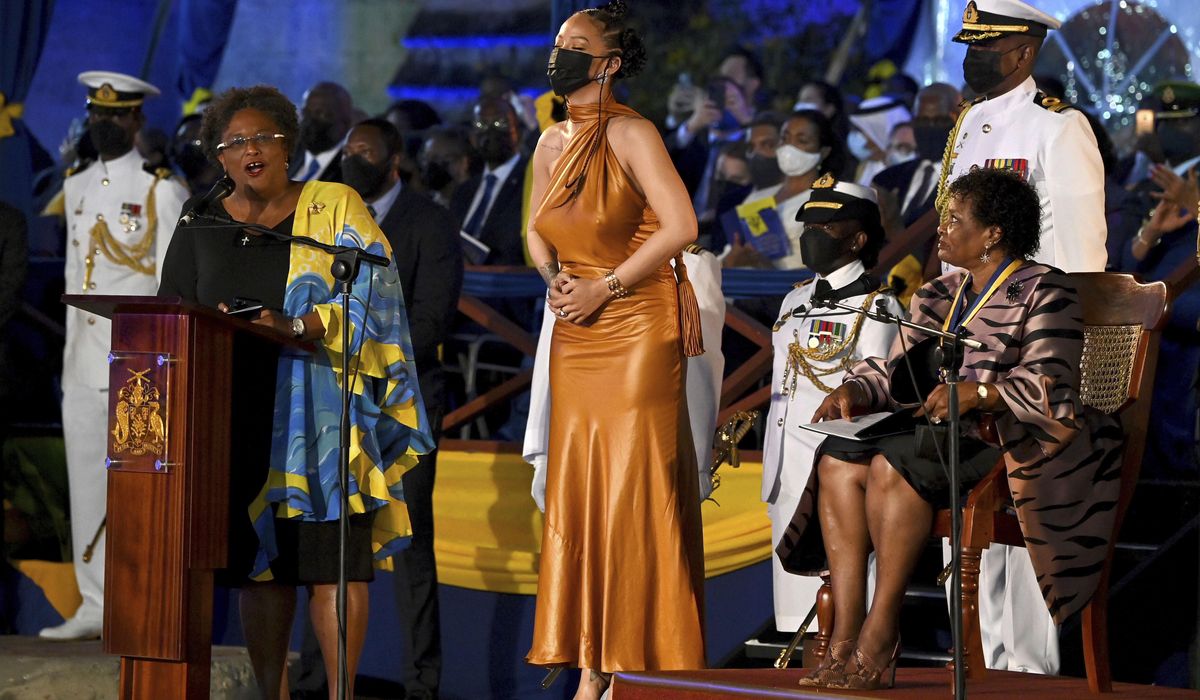 Rihanna’s officially ‘right excellent,’ named Barbados hero