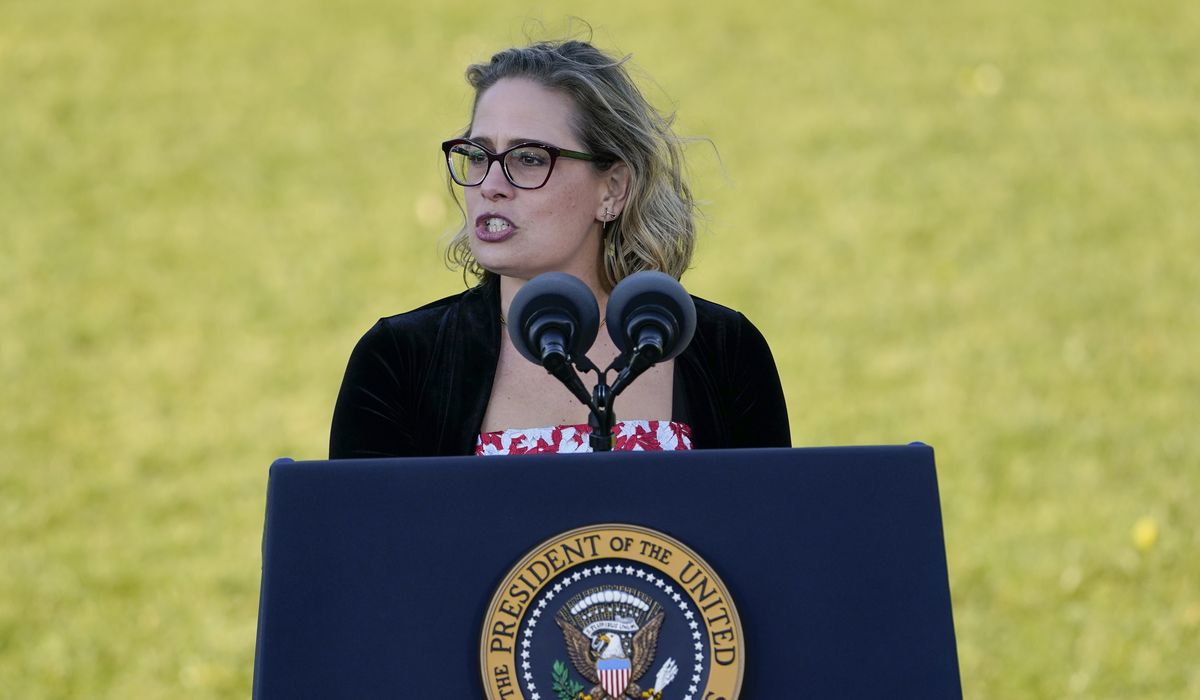 Sen. Kyrsten Sinema’s political future on the rocks in Arizona: Poll