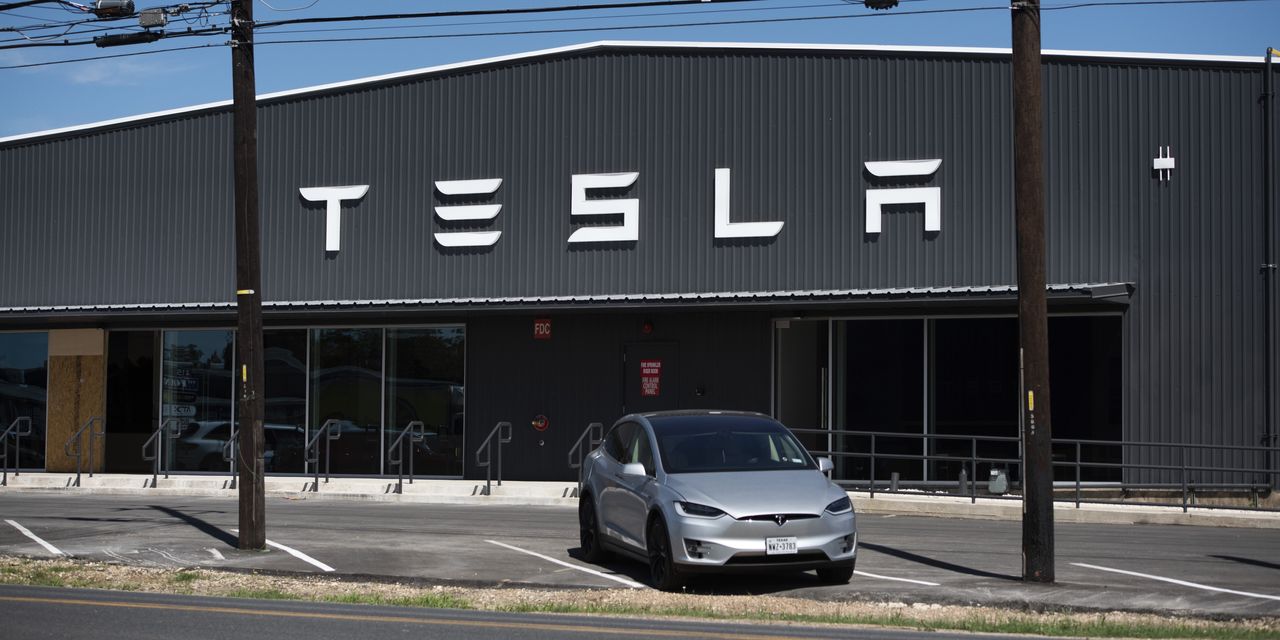 Tesla Share Price Stabilizes Premarket After Steep Selloff