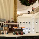 White House gingerbread display includes tiny gas station, minus price