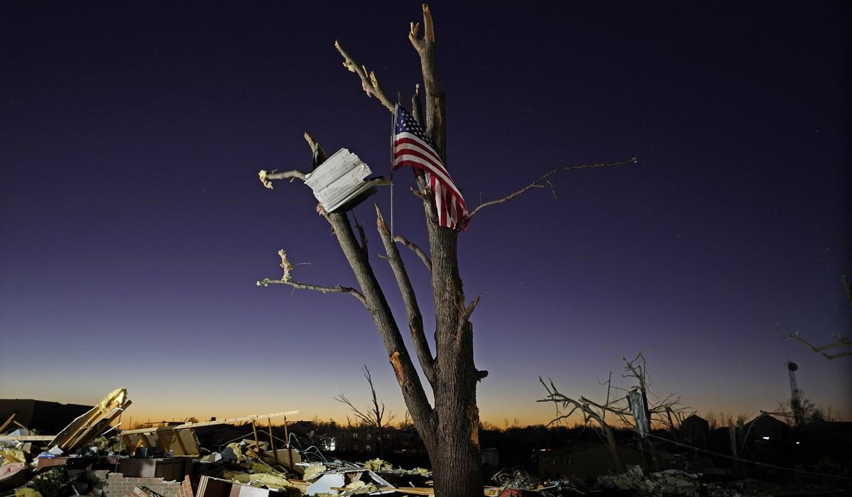 Biden administration challenged on climate claims over tornado disaster