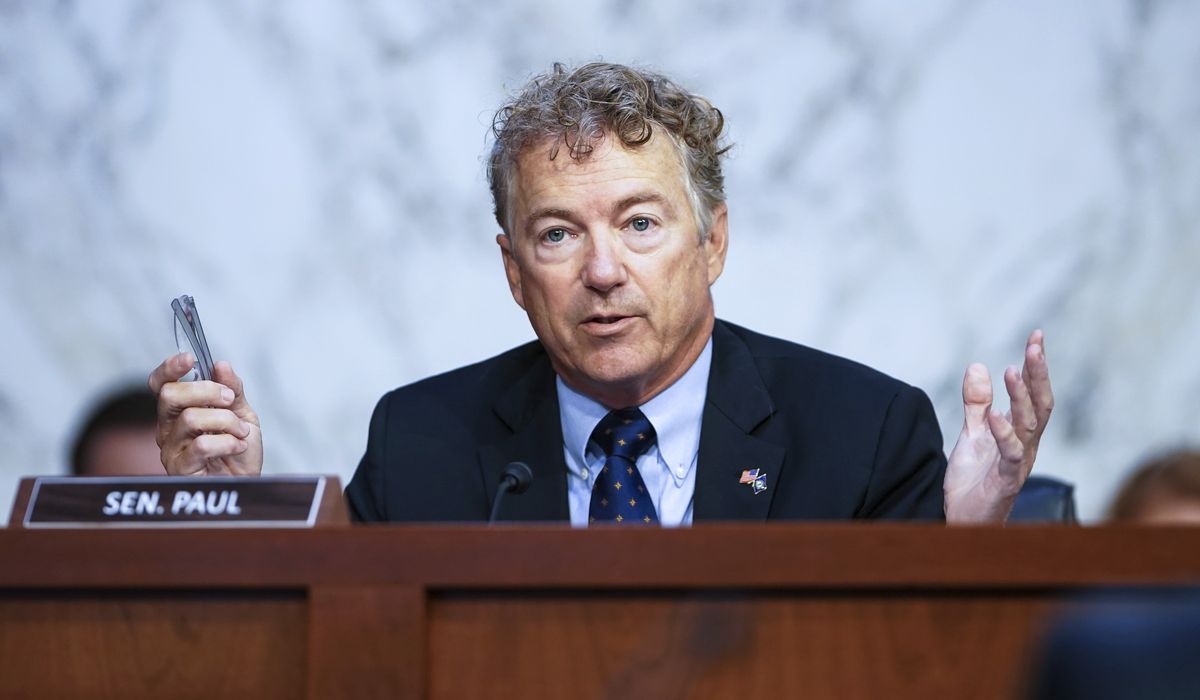 Festivus: Sen. Rand Paul airs grievances over federal government’s wasteful spending