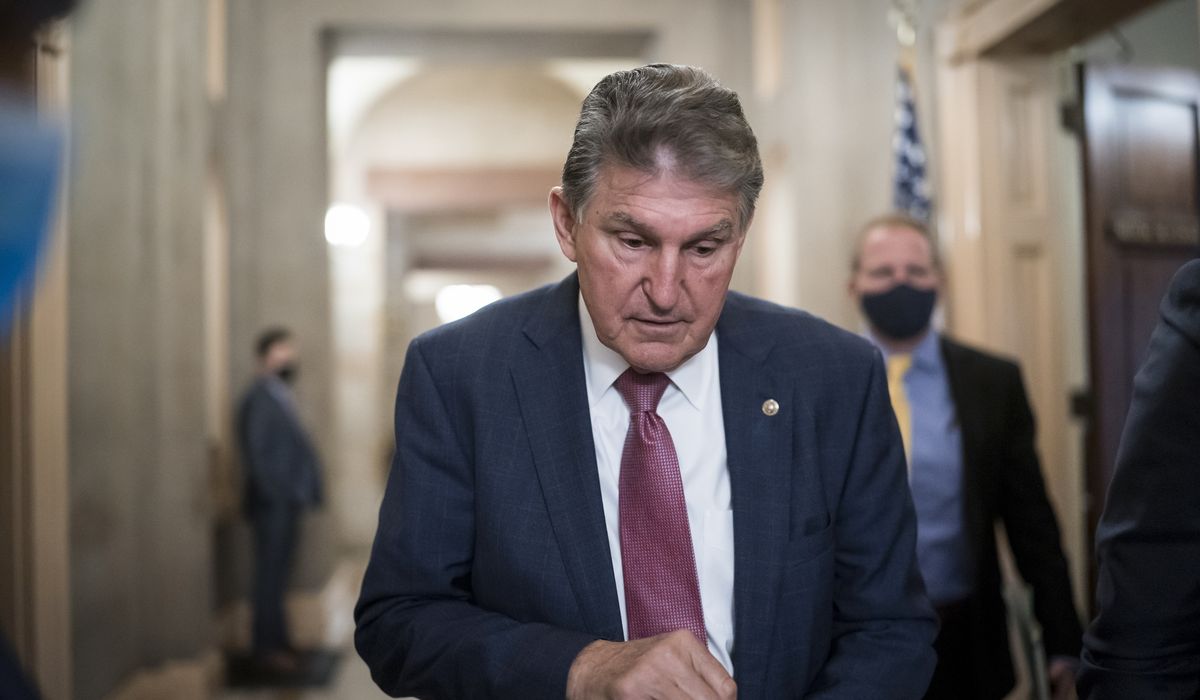 Manchin not sold on Biden’s mammoth bill, demands Dems tell the truth about its price