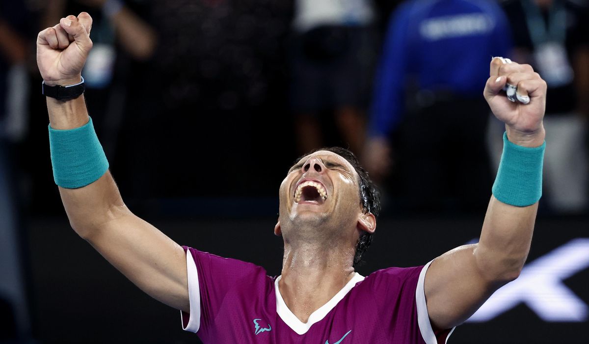 ‘Emotional’ Australian Open win a fitting way for Rafael Nadal to break Grand Slam record