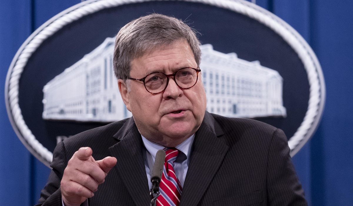 Jan. 6 committee chair says panel spoke to Trump AG William Barr