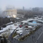 Unrest grips another former Soviet Republic while U.S.-Russia tensions continue to rise