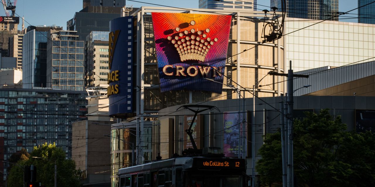 Australia’s Crown Resorts Agrees to .3 Billion Blackstone Takeover