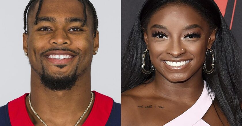 It’s a yes! Simone Biles engaged to Jonathan Owens on V-day