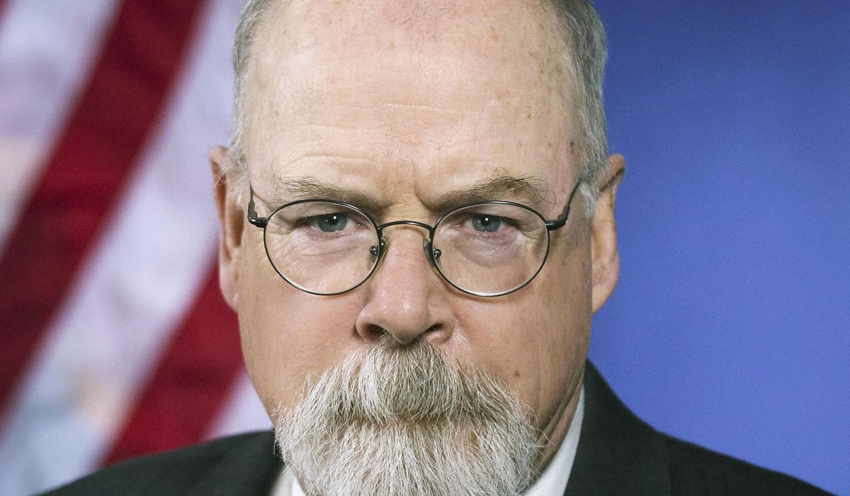 John Durham’s bombshell court filing ignored by mainstream media