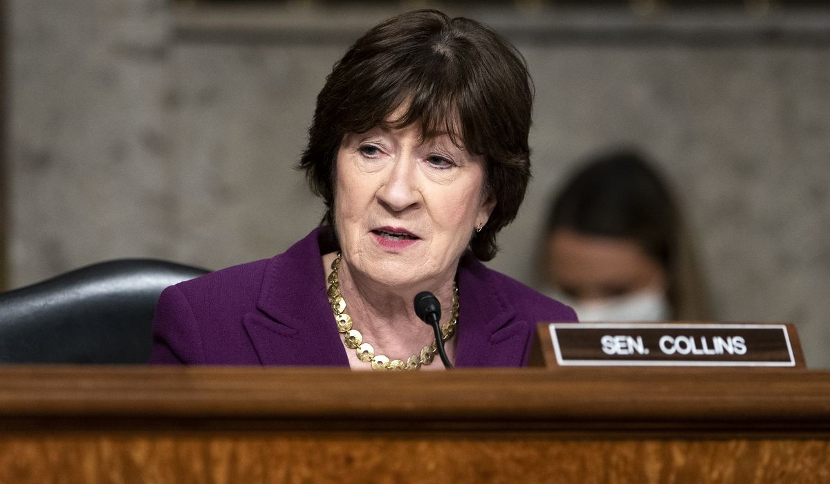 Sen. Susan Collins: Biden pledge to name Black woman to Supreme Court will politicize institution