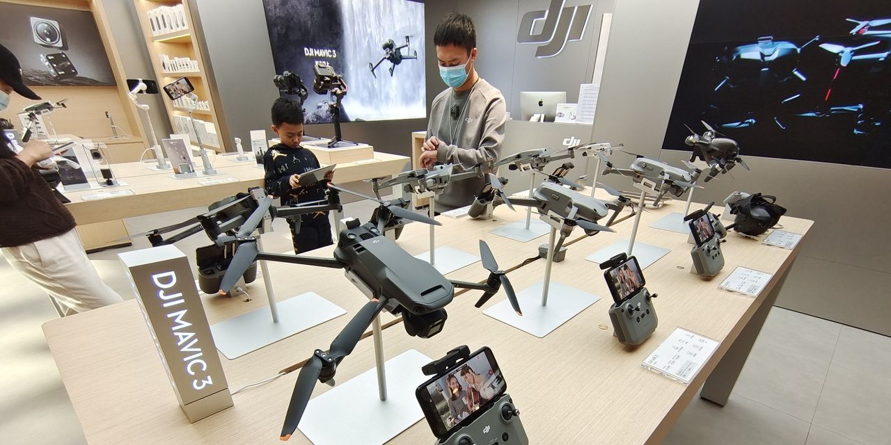 Chinese Drone Giant DJI Suspends Business in Russia, Ukraine