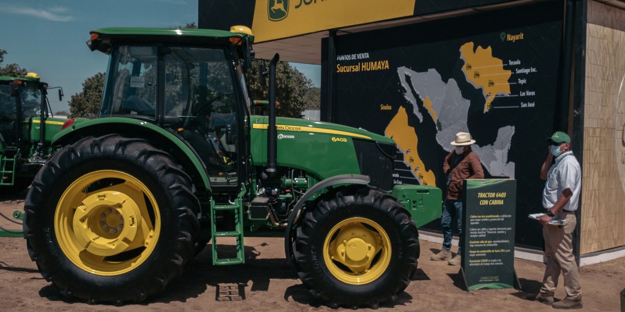 Deere Profit Rises Despite Supply-Chain Challenges