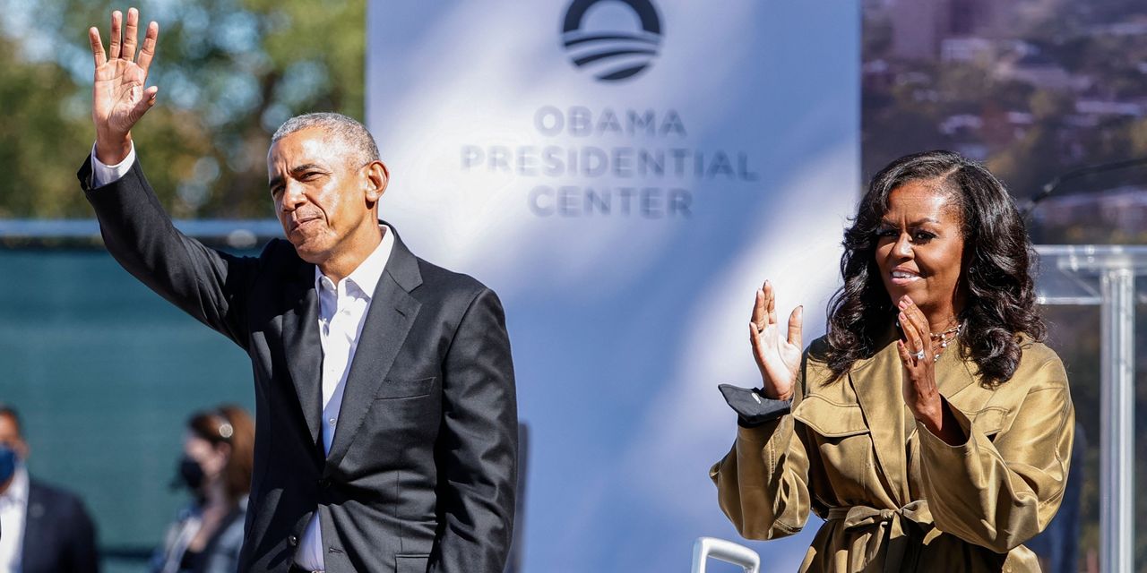 Barack and Michelle Obama Strike Deal With Amazon’s Audible