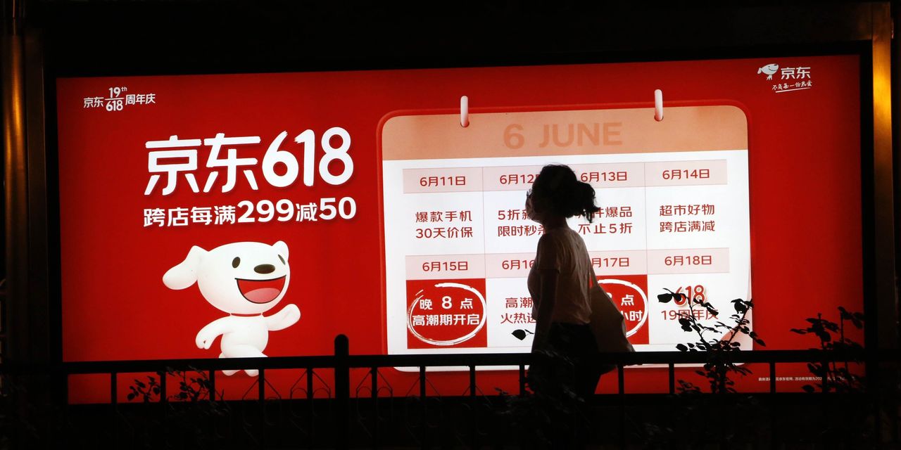 China’s Covid Fallout Flattens JD.com’s Online Birthday Bash