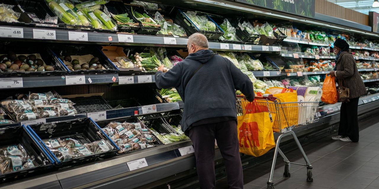 U.K. Inflation Hits 9.4%, a New 40-Year High