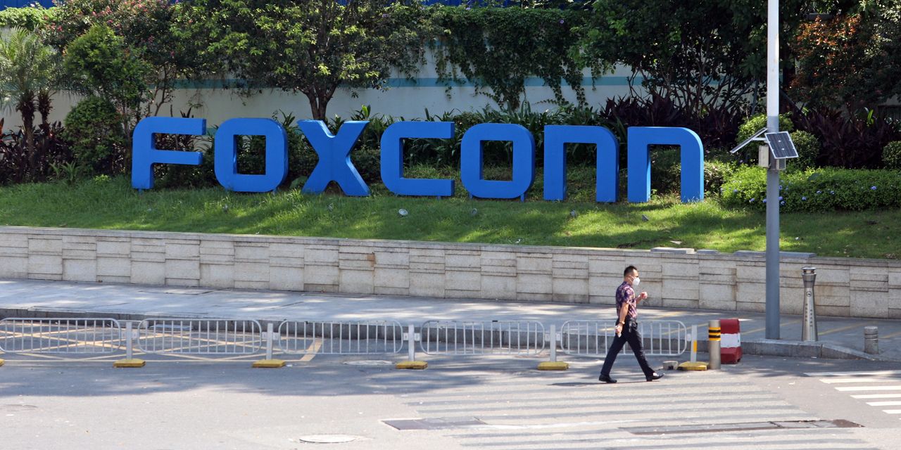 Foxconn to Shift Some iPhone Production From Covid-Hit Plant to Other Sites