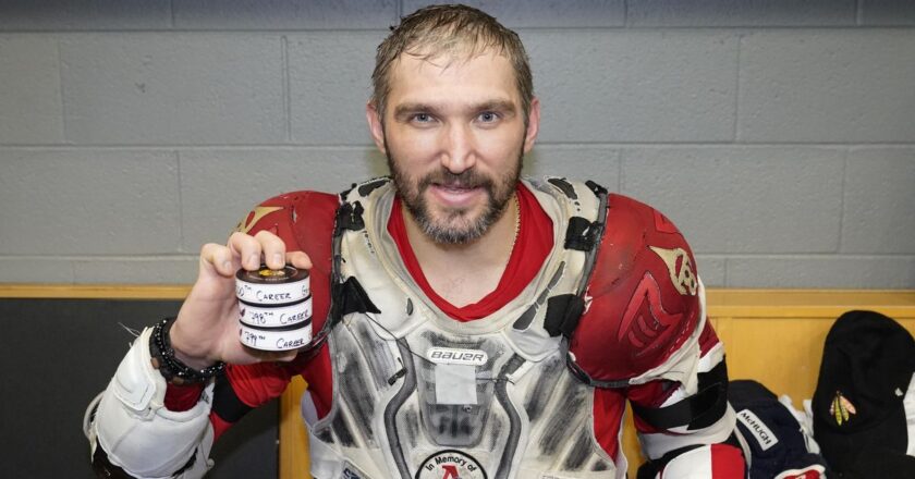 LOVERRO: Any conversation about Ovechkin among D.C. greats must include Johnson, Baugh, Gibson